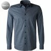 Besorgen 😀 OLYMP Luxor Modern Fit 1202/64/13 Hemd, Jersey geruchshemmend, Rauchblau meliert, Rauchblau 🧨