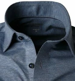 Besorgen 😀 OLYMP Luxor Modern Fit 1202/64/13 Hemd, Jersey geruchshemmend, Rauchblau meliert, Rauchblau 🧨 -Hemden Verkaufsgeschäft 360138 norm2
