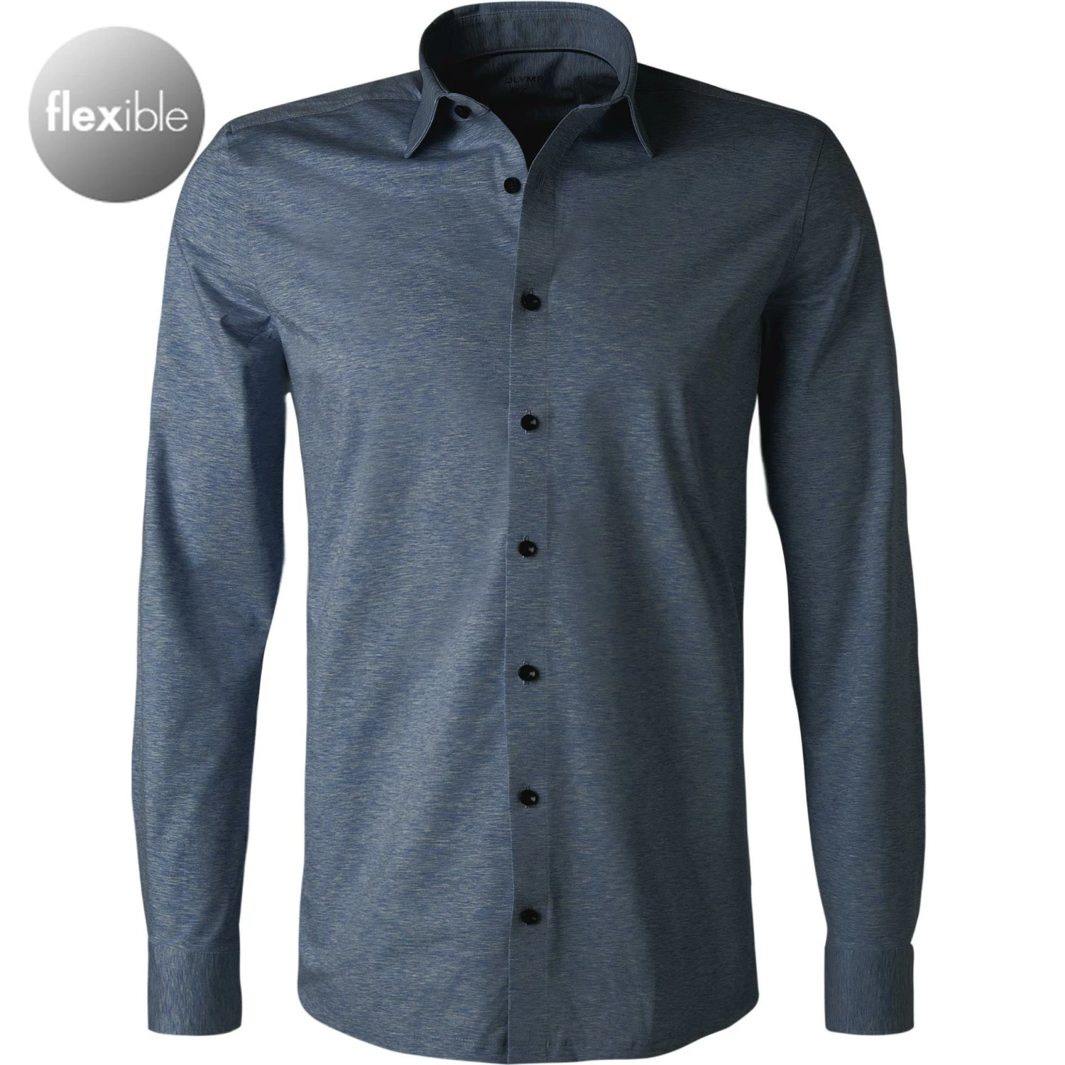 Brandneu 👏 OLYMP No. Six Super Slim 2503/74/13 Hemd, Super Slim Fit, Jersey geruchshemmend, Rauchblau meliert, Rauchblau ✔️ 1 Brandneu 👏 OLYMP No. Six Super Slim 2503/74/13 Hemd, Super Slim Fit, Jersey geruchshemmend, Rauchblau meliert, Rauchblau ✔️