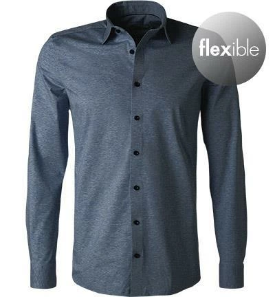 Brandneu 👏 OLYMP No. Six Super Slim 2503/74/13 Hemd, Super Slim Fit, Jersey geruchshemmend, Rauchblau meliert, Rauchblau ✔️ 2 Brandneu 👏 OLYMP No. Six Super Slim 2503/74/13 Hemd, Super Slim Fit, Jersey geruchshemmend, Rauchblau meliert, Rauchblau ✔️ – Bild 2