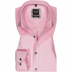 Schlussverkauf 😍 OLYMP Level Five Body Fit 2074/74/30 Hemd, Baumwoll-Stretch, Rosa, Rose 😉