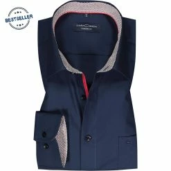 Brandneu ❤️ CasaModa Hemd 303425700/119 Comfort Fit, Baumwolle, Dunkelblau, Blau 🛒