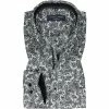 Neu 🤩 CasaModa Hemd 303523700/750 Modern Fit, Baumwolle, Grau-weiß gemustert, Anthrazit ⌛