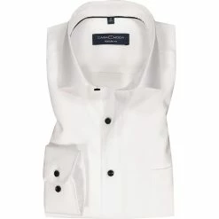 Bestes Angebot 🌟 CasaModa Hemd 303427200/000 Modern Fit, Baumwolle, Weiß 🎉