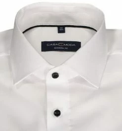 Bestes Angebot 🌟 CasaModa Hemd 303427200/000 Modern Fit, Baumwolle, Weiß 🎉 -Hemden Verkaufsgeschäft 360577 norm2