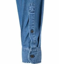 Bester Verkauf 😉 Strellson Hemd Core 30026207/420 👖 Jeanshemd, Casual Fit, Baumwolle, Blau 🔥 -Hemden Verkaufsgeschäft 361100 norm3