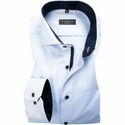 Auslauf 🥰 ETERNA Hemd 8819/E15V/10 Comfort Fit, Twill blickdicht, Hellblau 🎉
