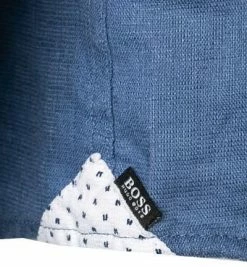 Am billigsten 🔥 BOSS Hemd Ronni 50448896/489 Slim Fit, Leinen, Blau meliert, Blau 🌟 -Hemden Verkaufsgeschäft 361487 norm3