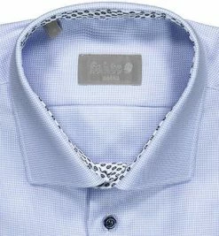 Besorgen 🔔 fakts Hemd 9004/212 Slim Fit, Baumwolle, Hellblau gemustert, Hellblau 🛒 -Hemden Verkaufsgeschäft 361847 norm2