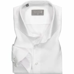 Coupon 🔔 fakts Hemd 9006/111 Slim Fit, Twill, Weiß 🧨