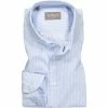 Brandneu ✨ fakts Hemd 9007/213 Slim Fit, Twill, Hellblau gestreift, Hellblau ⌛