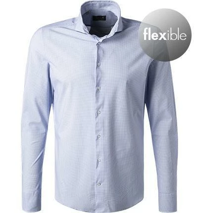 Blitzangebot 🤩 fakts Hemd 6009/214 Slim Fit, Jersey geruchshemmend, Hellblau gemustert, Hellblau 💯 2 Blitzangebot 🤩 fakts Hemd 6009/214 Slim Fit, Jersey geruchshemmend, Hellblau gemustert, Hellblau 💯 – Bild 2