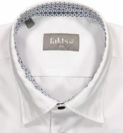 Auslauf 🌟 fakts Hemd 6015/111 Slim Fit, Twill, Weiß 🤩 -Hemden Verkaufsgeschäft 361882 norm2