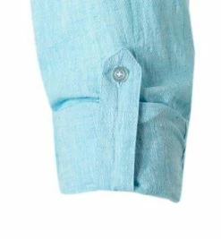 Budget 🤩 Strellson Hemd Conell 30026189/450 Baumwolle-Leinen, Hellblau meliert, Hellblau ✨ -Hemden Verkaufsgeschäft 361961 norm4