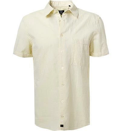 Rabatt ✨ Strellson Hemd Corvin 30026190/740 Kurzarmhemd, Baumwolle-Leinen, Gelb meliert, Hellgelb 🔔 2 Rabatt ✨ Strellson Hemd Corvin 30026190/740 Kurzarmhemd, Baumwolle-Leinen, Gelb meliert, Hellgelb 🔔 – Bild 2