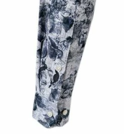 Billig 👍 Strellson Hemd Simeon 30024858/401 Slim Fit, Popeline, Blau gemustert, Dunkelblau-weiß 👏 -Hemden Verkaufsgeschäft 361979 norm3