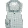 Bestpreis 🥰 ETON Hemd 1000/02302/65 Classic Fit, Twill, Grün-weiß kariert, Grün-blau 🔔