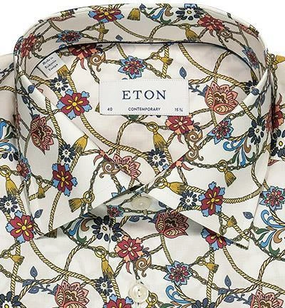 Schlussverkauf 💯 ETON Hemd 1000/02234/01 Contemporary Fit, Twill, Multicolor gemustert, Multicolor 🧨 3 Schlussverkauf 💯 ETON Hemd 1000/02234/01 Contemporary Fit, Twill, Multicolor gemustert, Multicolor 🧨 – Bild 3
