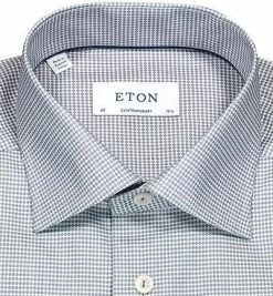 Bestpreis ❤️ ETON Hemd 1000/03034/15 Contemporary Fit, Baumwolle, Grau gemustert, Grau 🎉 -Hemden Verkaufsgeschäft 362366 norm2