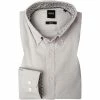 Budget 🎉 BOSS Hemd Rod 50448887/041 Slim Fit, Baumwolle, Silbergrau meliert, Silber 🎁