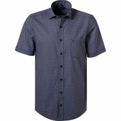 Beste Bewertungen von 🧨 CasaModa Hemd 913646100/100 Kurzarmhemd, Comfort Fit, Popeline, Multicolour gemustert, Blau-rot 🔥