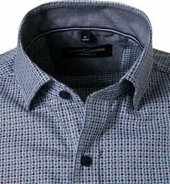 Auslauf ❤️ CasaModa Hemd 913646300/100 Kurzarmhemd, Comfort Fit, Popeline, Multicolour gemustert, Blau 🛒 -Hemden Verkaufsgeschäft 363057 norm2