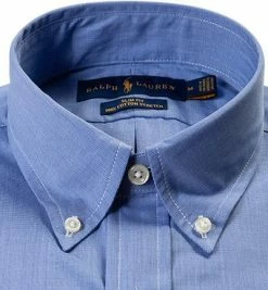 Top 10 ⌛ Polo Ralph Lauren Hemd 710705269/004 Slim Fit, Baumwolle, Blau, Hellblau 😉 -Hemden Verkaufsgeschäft 363237 norm2