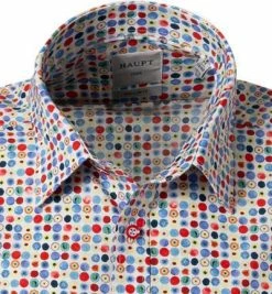 Schlussverkauf ✔️ Haupt Hemd 7112808219/40405 Kurzarmhemd, Regular Fit, Baumwolle, Multicolour gemustert, Multicolor 😍 -Hemden Verkaufsgeschäft 363270 norm2