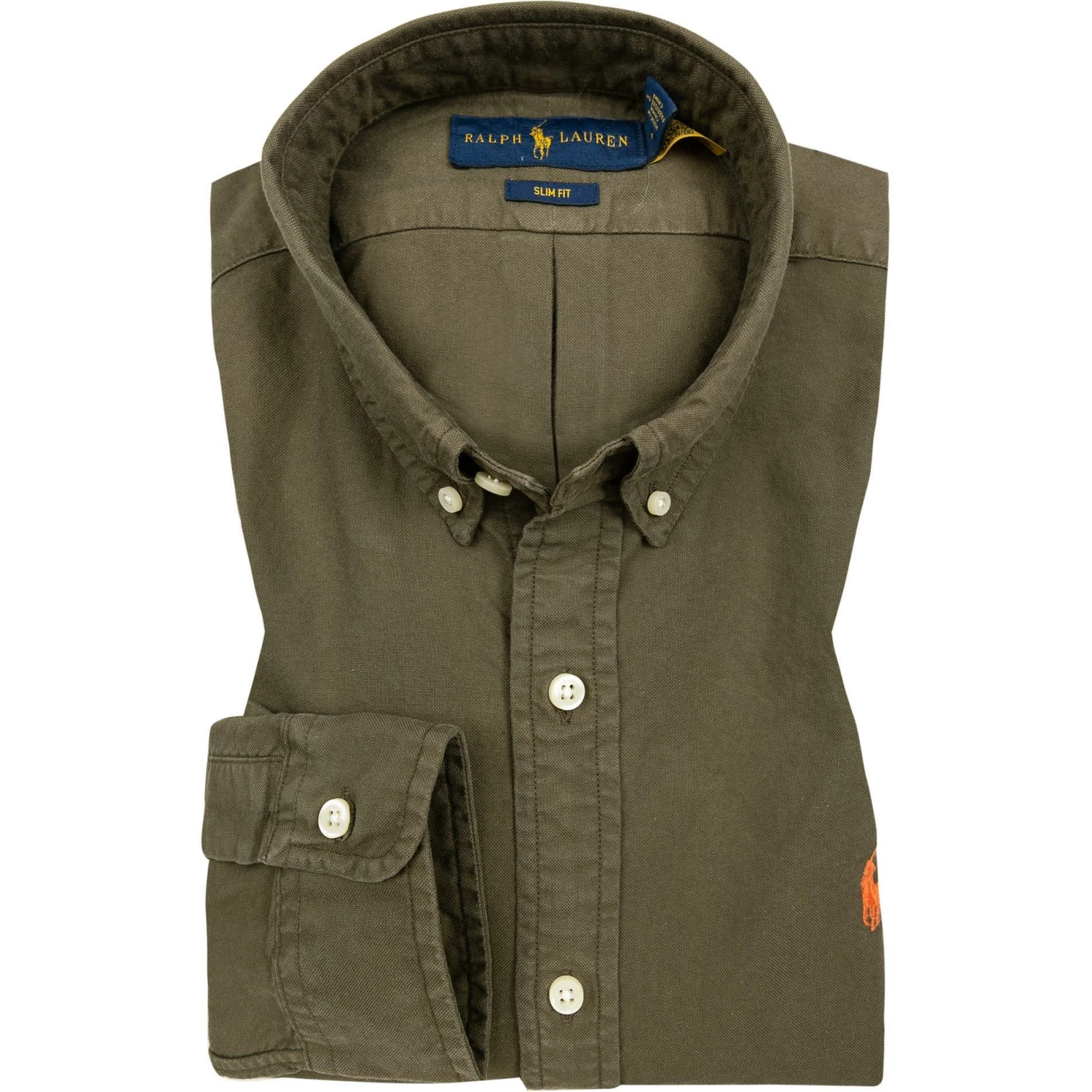 Am billigsten 🎉 Polo Ralph Lauren Hemd 710804257/006 Slim Fit, Baumwolle, Grün, Militärgrün 🧨 1 Am billigsten 🎉 Polo Ralph Lauren Hemd 710804257/006 Slim Fit, Baumwolle, Grün, Militärgrün 🧨