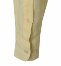 Besorgen ❤️ HACKETT Hemd HM308745/019 Slim Fit, Reines Leinen, Gelb ⭐ -Hemden Verkaufsgeschäft 363744 norm3