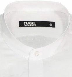 Angebote ❤️ KARL LAGERFELD Hemd 605035/60/511667/10 Modern Fit, Leinen, Weiß 💯 -Hemden Verkaufsgeschäft 363894 norm2