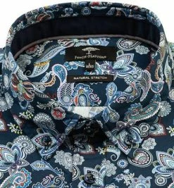 Rabatt ⭐ Fynch-Hatton Hemd 1121 6100/6103 Casual Fit, Baumwolle, Navy gemustert, Navy 🔥 -Hemden Verkaufsgeschäft 364034 norm2