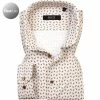 Großhandel 🔥 DESOTO Luxury Hemd Hai 41708-30/834 Jersey, Beige-braun gemustert, Weiß-braun ❤️
