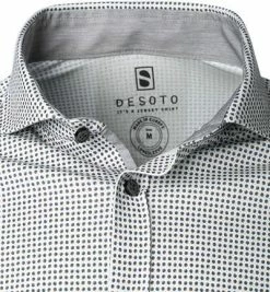 Billig 💯 DESOTO Hemd New Hai 43307-3/804 Jersey, Weiß-blau gemustert, Weiß-blau 🔥 -Hemden Verkaufsgeschäft 364240 norm2