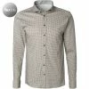 Bestpreis 💯 DESOTO Hemd New Hai 43307-3/805 Jersey, Beige gemustert, Weiß-beige 👏