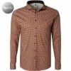 Neu 🛒 DESOTO Hemd New Hai 43207-3/212 Jersey, Orangerot gemustert, Orange 🥰