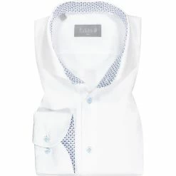 Großhandel 😀 fakts Hemd 1020/111 Slim Fit, Baumwolle, Weiß 🔥
