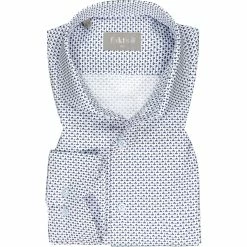 Aktion ⌛ fakts Hemd 1029/214 Slim Fit, Baumwolle, Hellblau gemustert, Hellblau 😍