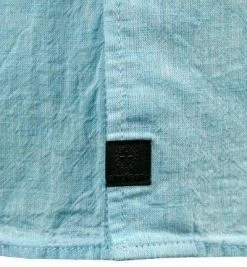 Beste Bewertungen von ✨ Strellson Hemd Corvin 30026190/450 Kurzarmhemd, Baumwolle-Leinen, Türkis meliert, Hellblau ✔️ -Hemden Verkaufsgeschäft 364607 norm3