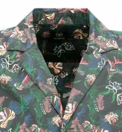 Blitzangebot 🔔 Strellson Hemd Cray 30026194/001 Kurzarmhemd, Baumwolle, Dunkelgrün gemustert, Dunkelgrün 🥰 -Hemden Verkaufsgeschäft 364979 norm2