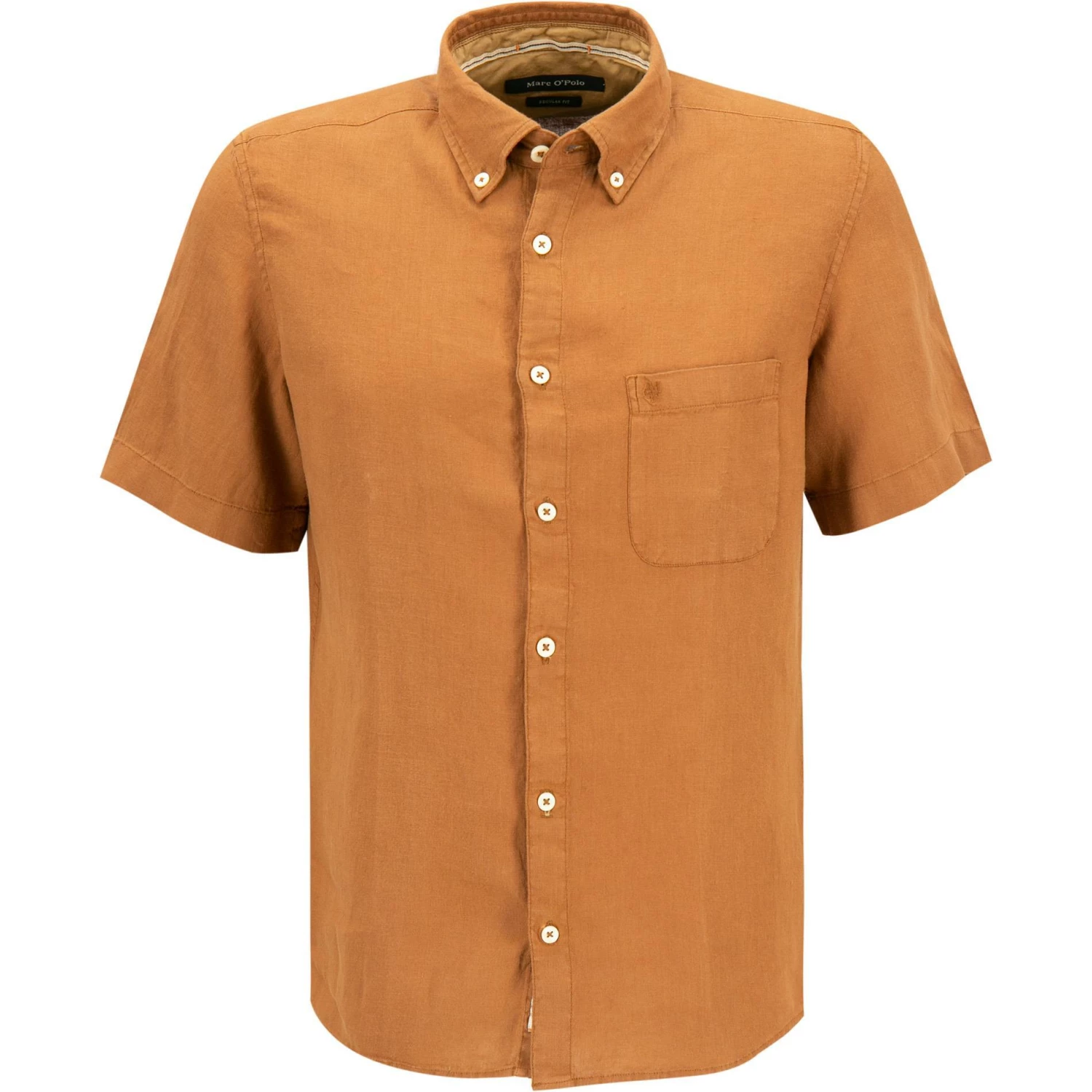 Rabatt 🎁 Marc O'Polo Hemd 123 7428 41014/768 Kurzarmhemd, Regular Fit, Reines Leinen, Braun 🌟 1 Rabatt 🎁 Marc O'Polo Hemd 123 7428 41014/768 Kurzarmhemd, Regular Fit, Reines Leinen, Braun 🌟