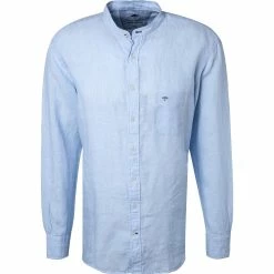 Billig 😀 Fynch-Hatton Hemd 1121 6038/6031 Casual Fit, Reines Leinen, Hellblau meliert, Hellblau 🔔