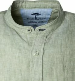 Budget ❤️ Fynch-Hatton Hemd 1121 6038/6039 Casual Fit, Reines Leinen, Lime meliert, Lime 🌟 -Hemden Verkaufsgeschäft 365396 norm2