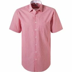 Beste Bewertungen von 😉 Seidensticker Hemd 197981/46 Kurzarmhemd, Regular Fit, Baumwolle, Rot-weiß kariert, Rot ✔️