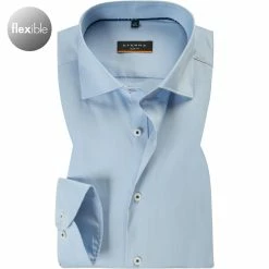 Aktion 🧨 ETERNA Hemd 3377/F170/12 Slim Fit, Mikrofaser atmungsaktiv, Hellblau 😀