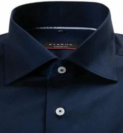 Bestes Angebot 💯 ETERNA Hemd 3377/X18K/19 Modern Fit, Mikrofaser atmungsaktiv, Dunkelblau 🤩 -Hemden Verkaufsgeschäft 365634 norm2