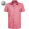 Am billigsten 🎁 OLYMP Luxor Modern Fit 1252/72/35 Kurzarmhemd, Jersey geruchshemmend, Rot gemustert, Rot 🛒
