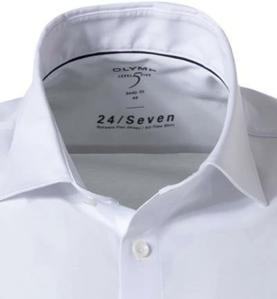 Angebote 😍 OLYMP Level Five Body Fit 2008/62/00 Kurzarmhemd, Jersey geruchshemmend, Weiß ⭐ 3 Angebote 😍 OLYMP Level Five Body Fit 2008/62/00 Kurzarmhemd, Jersey geruchshemmend, Weiß ⭐ – Bild 3