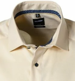 Billig 🧨 OLYMP Luxor Modern Fit 1262/72/51 Kurzarmhemd, Baumwolle, Pastellgelb, Gelb 😀 -Hemden Verkaufsgeschäft 365814 norm2