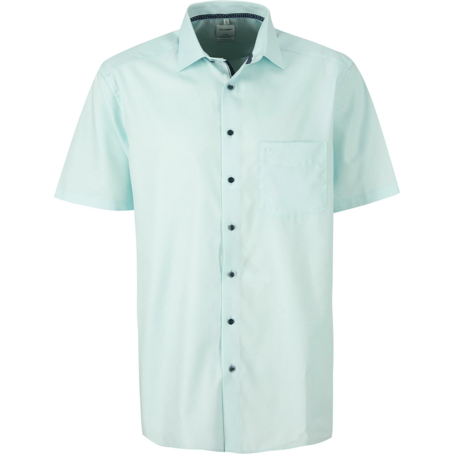 Coupon 👍 OLYMP Luxor Comfort Fit 1062/72/43 Kurzarmhemd, Baumwolle, Türkis meliert, Türkis 🎁 1 Coupon 👍 OLYMP Luxor Comfort Fit 1062/72/43 Kurzarmhemd, Baumwolle, Türkis meliert, Türkis 🎁
